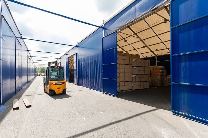 What Are the Benefits of an On-Site Temporary Warehouse